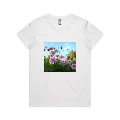 Pink Daisy Ladies T Thumbnail