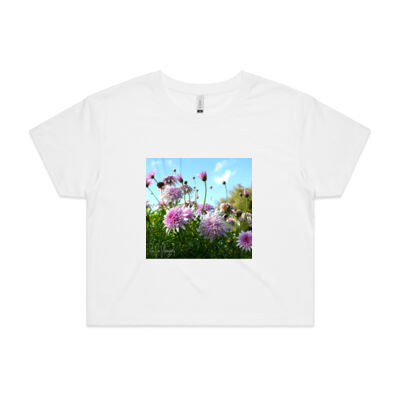 Pink Daisy Ladies T - Short Thumbnail